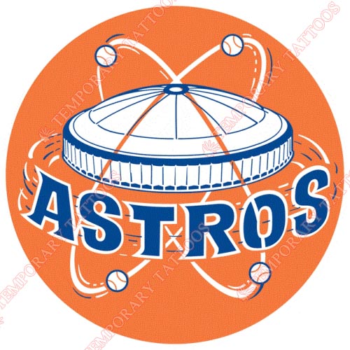 Houston Astros – Heart – Temporary Tattoo – Biggest Decal Shop