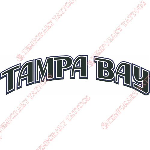 Tampa Bay Rays MLB Temporary Tattoos - Dragon Sports