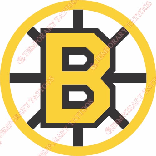 Boston Bruins Temporary Tattoo Sticker - OhMyTat